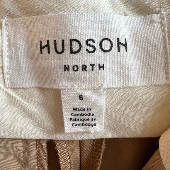 Hudson North Tan Crop Trousers - Picture 6 of 8